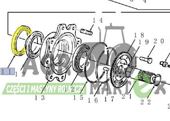 83992848 USZCZELKA 130x160x20 CNH
