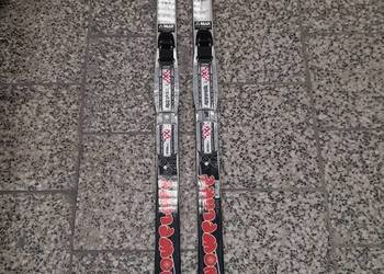 Narty biegowe ROSSIGNOL 140 cm + wiązania NNN + łuska