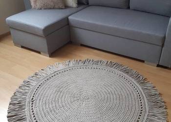Dywan ze sznurka bawełnianego 5mm w modnym stylu boho