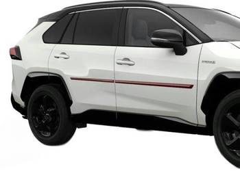TOYOTA Rav4 Listwy drzwi boczne kpl czerwone 3T3 PT938-42190-03 OE