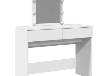 Toaletka z oświetleniem LED biała 100x40x130 cm WM-848192