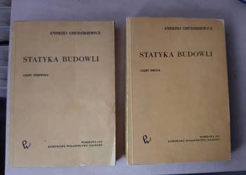 Statyka Budowli część 1 i 2 - Andrzej Chudzikiewicz