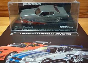 CHEVROLET CHEVELLE SS szybcy model 1/43 Deagostini fast furious