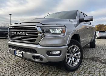 RAM 1500 LARAMIE 5.7 401KM STAN IDEALNY 2022 NOWY GAZ 74tyś KM Zarej