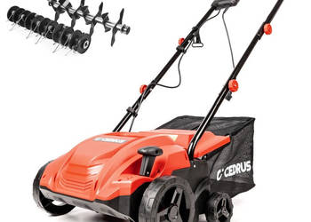 CEDRUS WE32 WERTYKULATOR DO TRAWY AREATOR 2w1 AERATOR + 2 WAŁKI 1500W / 32…
