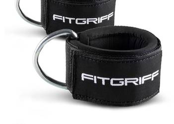 Fitgriff Komfortowe pętle na nogi do treningu fitness rozmiar V2 18-24 cm