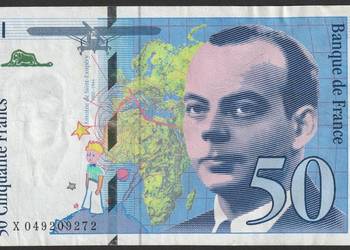 Francja 50 franków 1999 - de Saint-Exupery - X