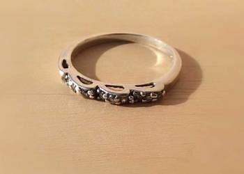 Pierścionek srebro 925 17mm cyrkonia Pierścionek srebro 925 17mm cyrkonia