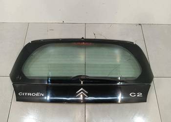 KLAPA TYŁ SZYBA CZARNA  Citroen C2 I (2003-2009)