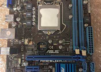 płyta główna ASUS P8h61-M PLUS R2 sprzedaję jako uszkodzona bo się na tym n