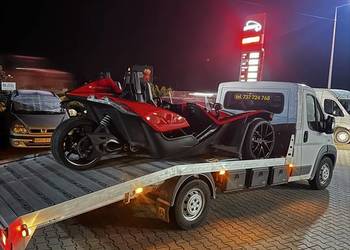 Pomoc drogowa transport pojazdów laweta sędziszów małopolski transport moto