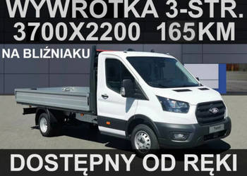 Ford Transit Wywrotka 3-str. Na bliźniaku 165KM 3700 x 2200 Super Cena Od …