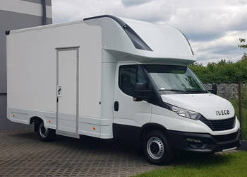 Iveco Daily KONTENER NISKOPODŁOGOWY 4,43x2,23x2,42 SKLEP BAR FOODTRUCK KAM…