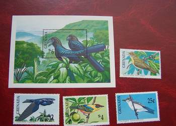 Grenada 1990 MNH Fauna Ptaki  a