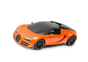 Bugatti Grand Sport R/C skala 1:24 Rastar 47000 samochód sterowany pomarań…