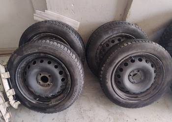 Koła, felgi 15'' 4x100 Renault Clio opony zimowe185/60-15