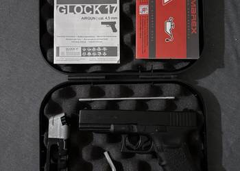 Wiatrówka pistolet Glock 17 na śrut diabolo 4,5 mm