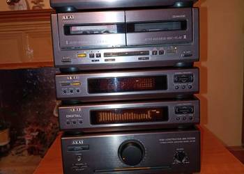 Kultowa mini wieża Akai MX-750 PILOT KSIAZKA