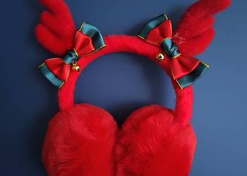 Nowe nauszniki czerwone