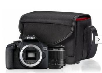 Nowy Canon EOS 2000D + akcesoria