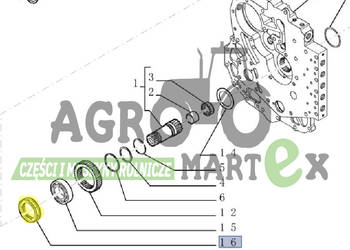 219207A1, 76086201, 153214609 TULEJA CNH