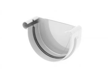 Bryza PVC Denko lewe 125 mm biały