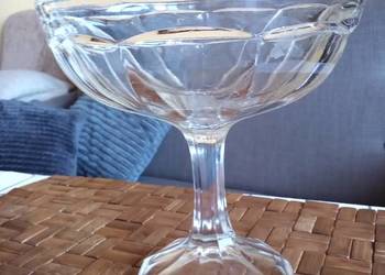 Prl patera bomboniera art deco szkło