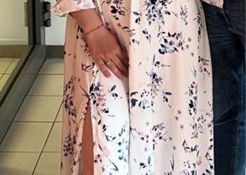 Sukienka letnia w kwiatki