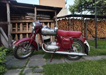 Jawa 356 z 1961 roku zarejestrowana