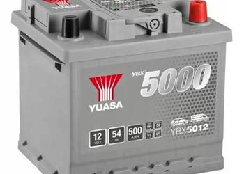 Akumulator Yuasa Silver 12V 54Ah 500A Prawy Plus BIAŁYSTOK HALLERA 4