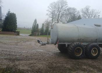 Sprzedam beczkowóz wóz asenizacyjny 10000 litrów uszkodzony