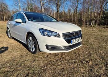 Peugeot 508, 2.0 serwisowany, kombi, HDi 163KM, automat, panorama, hak