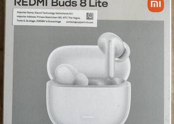 Xiaomi Redmi  Buds 8 Lite Słuchawki bezprzewodowe Białe
