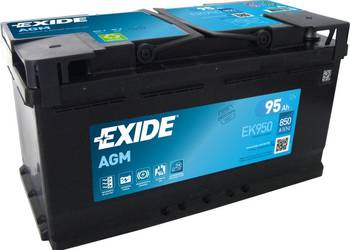Akumulator 95Ah 850A EN EXIDE EK950 START&STOP AGM