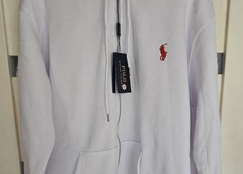 Bluza Ralph Lauren XXL biała nowa z metkami piękna i stylowa bawełna usa ka