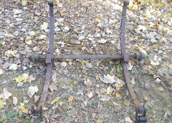 OS do przyczepki mocna solidna resory kola komplet 290 zl