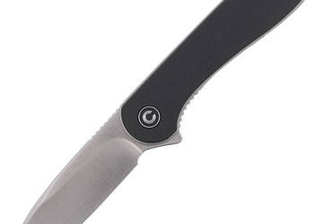 Nóż składany CIVIVI Elementum Flipper Black G10, Satin Finish (C907A)