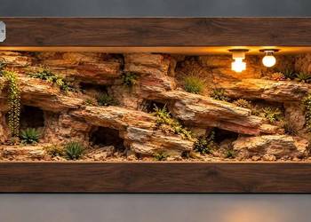 Terrarium od Egzo Systems dla gekona lamparciego agamy brodatej