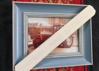 Obrazek zdjęcie z ciągnikiem Ursus 1614 pamiątka oryginał