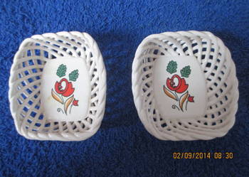 porcelanowe koszyczki