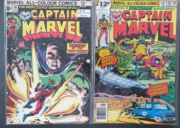 Captain Marvel - 2 komiksy Marvel USA - lata 70te! Captain Marvel - 2 komiksy Marvel USA - lata 70te!