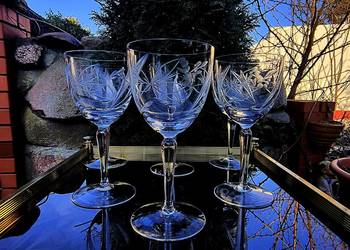 Piękne Kieliszki kryształowe 6 szt Piękne Kieliszki kryształowe 6 szt