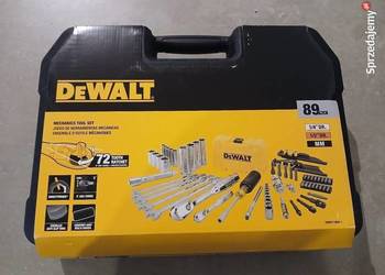 Zestaw kluczy nasadowych 89elementów Dewalt nowy