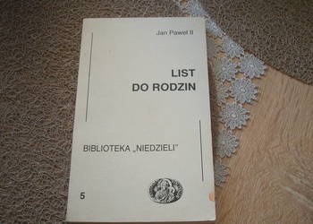 Jan Paweł II  List do rodzin