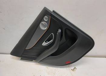 Mercedes EQC 400 W293, TAPICERKA BOCZEK DRZWI LEWY TYŁ