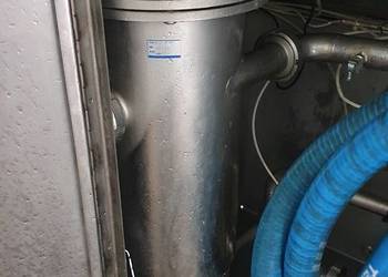 Odgazowywacz separator wanna części do zbiórki mleka