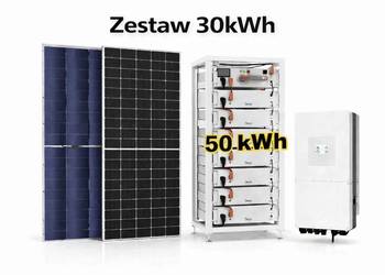 Zestaw budżetowy 30kWh HV (panele, inwerter, 3 fazy, magazyn 50 kWh)