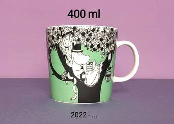 MUMINKI kubek Moomin Arabia Finland - 400 ml ZIELONY (Green) duży