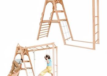 domowy plac zabaw Circle basic - drewno domowy plac zabaw Circle basic - drewno