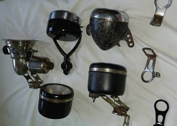 Stare lampy rowerowe